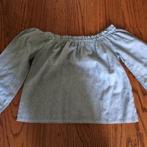 Off the shoulder top